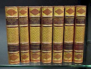 Bindings. ELIOT (G) Works, 7 vols. c.1900, 8vo, half calf; SHAKESPEARE. Works, 12 vols. c.1900, some