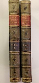 DICKENS (Charles), Our Mutual Friend, 1865, 2 vols., first edition in book form, illustrated by Marc