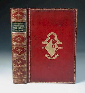 BONVALOT (Gabriel) Through the Heart of Asia, London: Chapman & Hall 1889, first edition, two volume