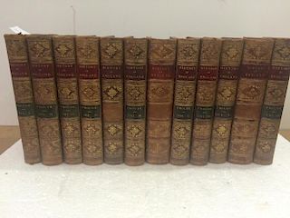 FROUDE (J.A.), A History of England, 1862, 8vo, 12 vols, contemporary calf (some rubbing), lacking 3