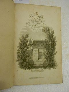 COWPER (William), Cowper illustrated in a series of views in or near the park of Weston-Underwood, B