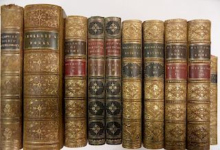A Collection of 19th century volumes, presented to William Oswald Massingberd, on leaving Eton in 18