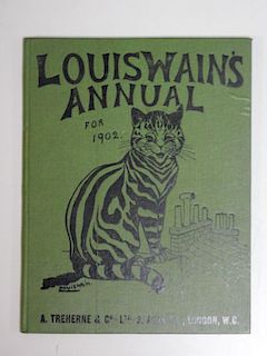WAIN (Louis)  Louis Wain's Annual for 1902, small inkstain to lower margin of about 10 pages, otherw