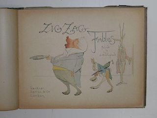 SHEPHERD (J A) Zigzag Tables, London: Gardner Darton & Co., no date, colour illustrated, contents sl