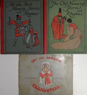 HASSALL (John) Oh ! My Darling, Clementine, London: Sands & Co, 1901, part colour illustrated, soft