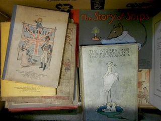 Children's illustrated books, various, early 20th century, with colour illustrations, authors or ill