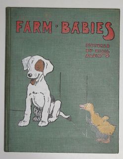 ALDIN (Cecil) Farm Babies, no date, London: Henry Frowde and Hodder & Stoughton, illustrated, slight
