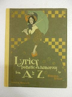 DULAC (Edmund) Lyrics, Pathetic & Humorous from A to Z, F. Warne & Co. 1908, 24 coloured plates, tex