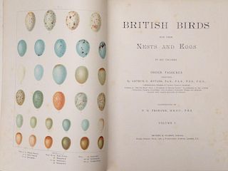 FROHAWK (F. W.), British Birds with their Nests and Eggs, six vols, London: Brumby & Clarke, c. 1900