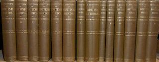 MORRIS (Rev. F. O.) A History of British Birds, fourth edition, in six volumes, London: John C. Nimm