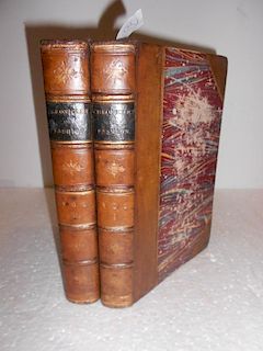 STONE (Elizabeth) Chronicles of Fashion, in two vols., 1845, 8vo, portraits, slightly toned, half ca