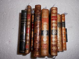 Small format books, including: AKENSIDE (Mark) Poetical Works, Cooke's Edition c.1800; ABERCROMBIE (