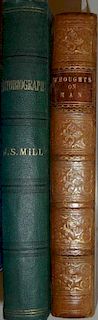 GODWIN (William) Thoughts on Man, His Nature, Productions, and Discoveries, first edition 1831, 8vo,