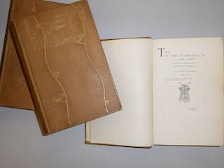 HARDY (Thomas) Tess of the d'Urbervilles, first edition in three volumes, London: Osgood, McIlvaine