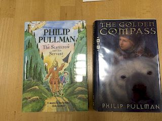 PULLMAN (Philip) The Golden Compass, first edition Knopf 1996, signed by the author to a label to ha