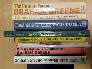 GREENE (Graham) Collection of first editions in dust wrappers, most in very good condition, includin