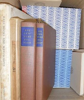 Bibliography, booklets, bookbinding reference and sale catalogues, various works, including: The Rot