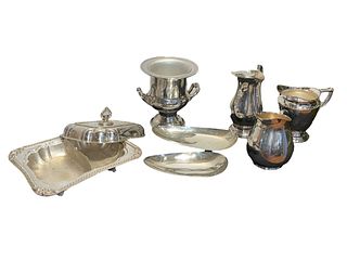 Collection of Silverplate Serving Pieces
