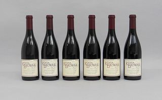 Six Kosta Browne Single Vineyard Pinot Noir.