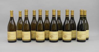Twelve Testarossa Sobranes Vineyard Chardonnay.