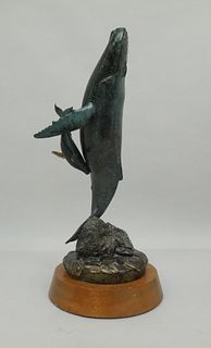 Randy Puckett Bronze Sculpture, The Beginnings. 