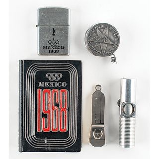 Olympic Lighter Lot: Squaw Valley 1960 and Mexico City 1968