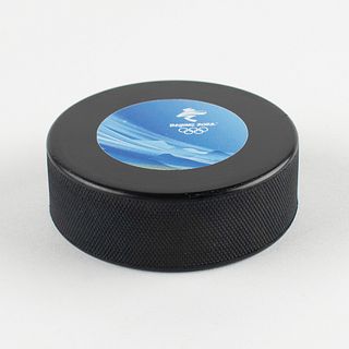 Beijing 2022 Winter Olympics Official Hockey Game Puck