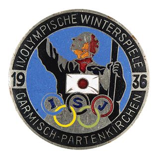 Garmisch 1936 Winter Olympics Japan NOC Pin