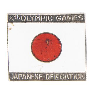 Los Angeles 1932 Summer Olympics Japanese NOC Badge