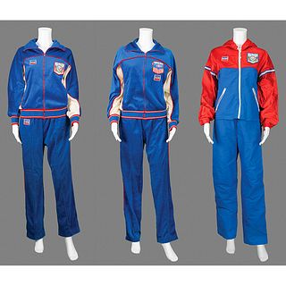 Diane Moyer&#39;s Los Angeles 1984 Summer Olympics (3) Team USA Warm-Up Uniforms
