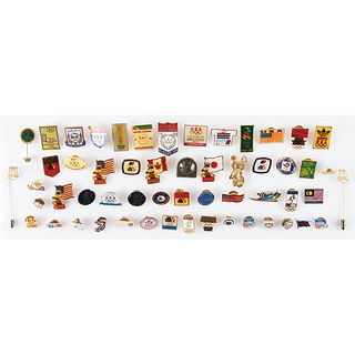 Diane Moyer&#39;s Collection of (113) Olympic and Field Hockey Pins