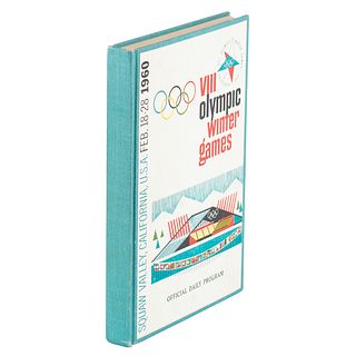 Squaw Valley 1960 Winter Olympics Complete Bound Set of Daily Programs