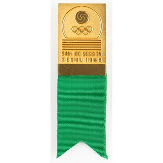 Seoul 1988 IOC Session Badge