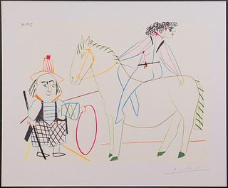 Pablo Picasso, After: Le Cirque