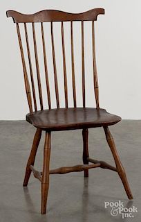 Pennsylvania combback Windsor chair, early 19th c.