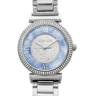 Michael Kors MK3331 - Catlin Quartz Crystal Paved Dial Ladies Watch
