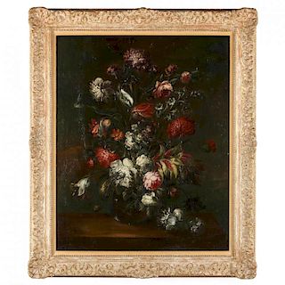 17th Century Dutch Style Still Life with Flowers