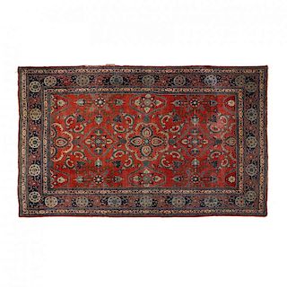 Semi Antique Sarouk Carpet