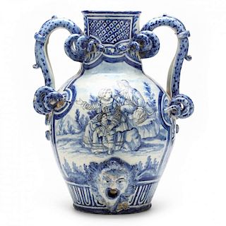 A French Faience Wine Cooler