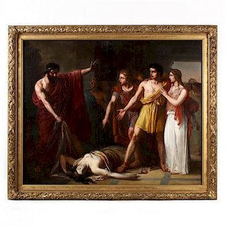 after Charles-Auguste van den Berghe (French, 1798-1853), Mythological Scene