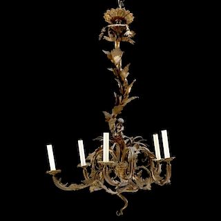 French Rococo Revival Chandelier