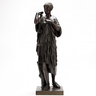 Antique Bronze of Artemis, Susse Freres