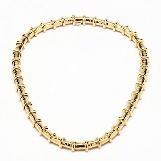18KT Gold Necklace, Henry Dunay