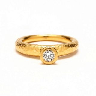 24KT Gold and Diamond Ring, Ara