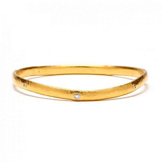 24KT Gold and Diamond Bracelet, Gurhan