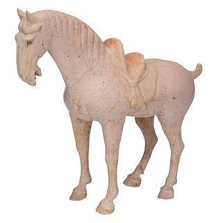 Early Chinese Pottery Model of a Horse