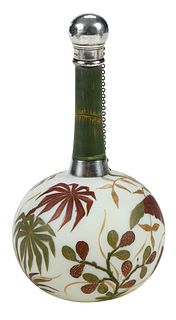 Thomas Webb Satin Glass Perfume Bottle 