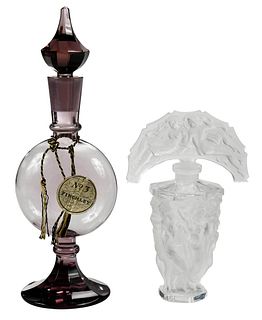 Two Glass Perfumes