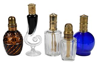 Five French Perfume Burner Diffusers