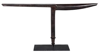 19th Century American Steel Anvil on Stand